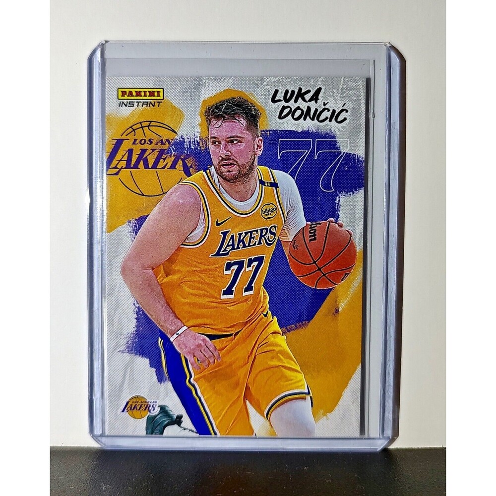Luka Doncic Los Angeles Lakers Debut Panini NBA #LD-LAL Card 1 of 14914